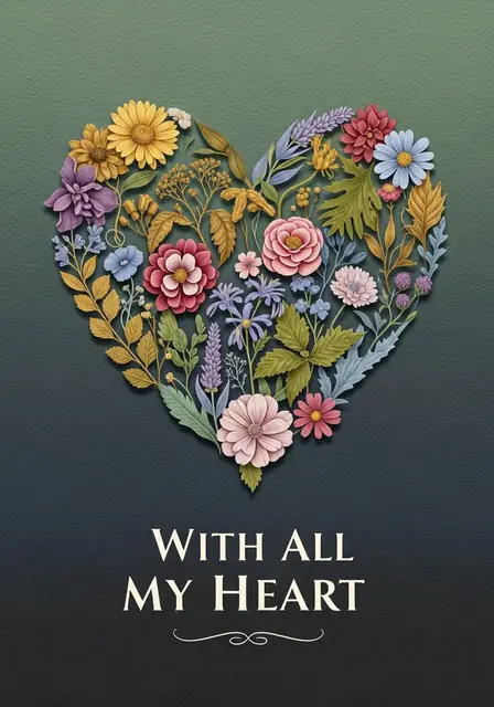 Botanical Heart Bloom