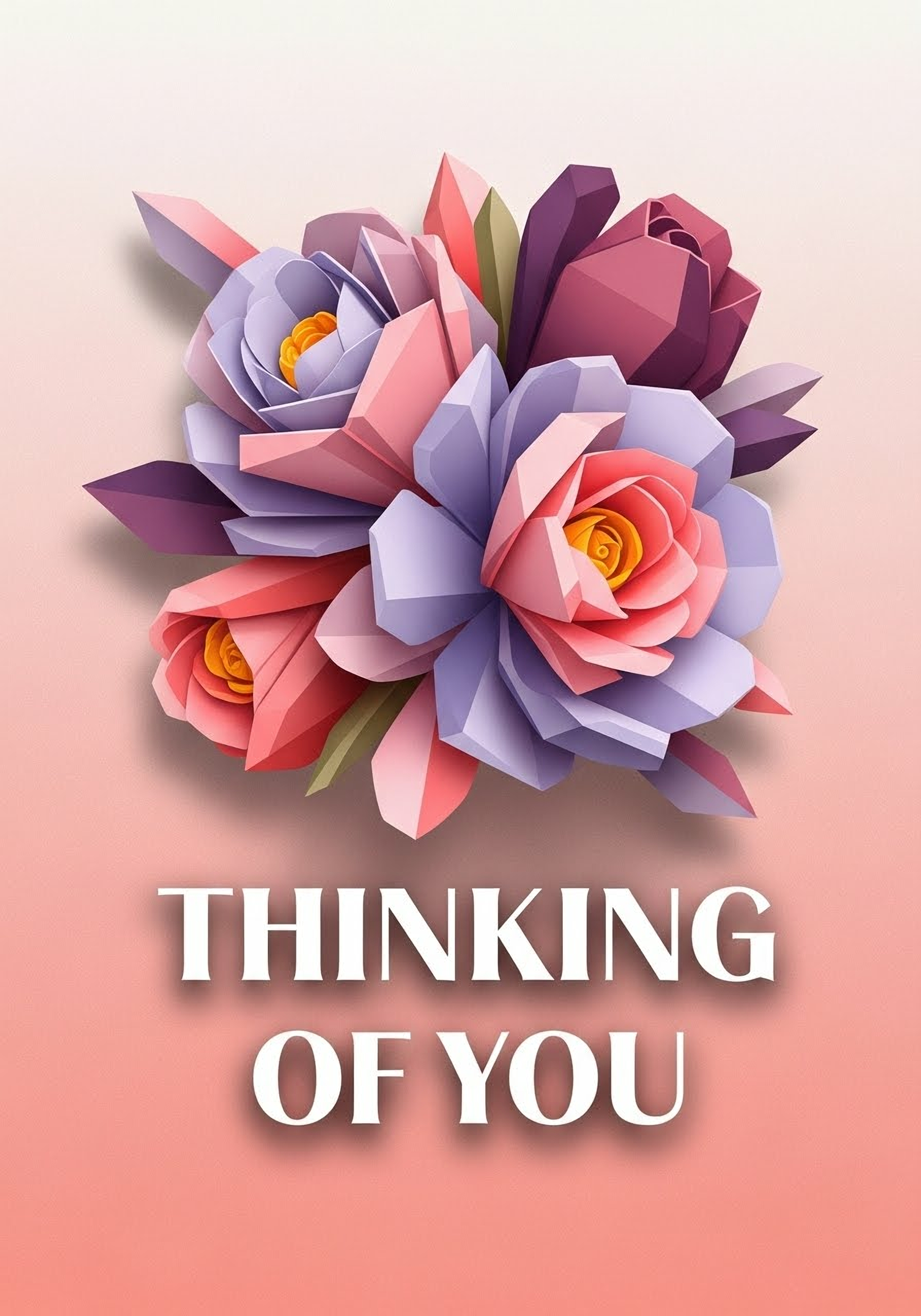 Abstract Floral Miss You