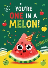 Free Funny Card - Watermelon Smiles Just Because!