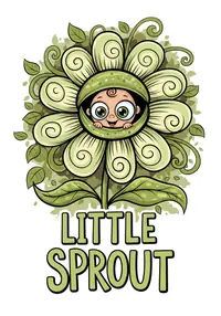 Free Baby Card - Announce the Blooming New Life!