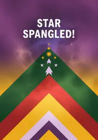 Free 4th July Card - Cosmic Navajo Celebration!