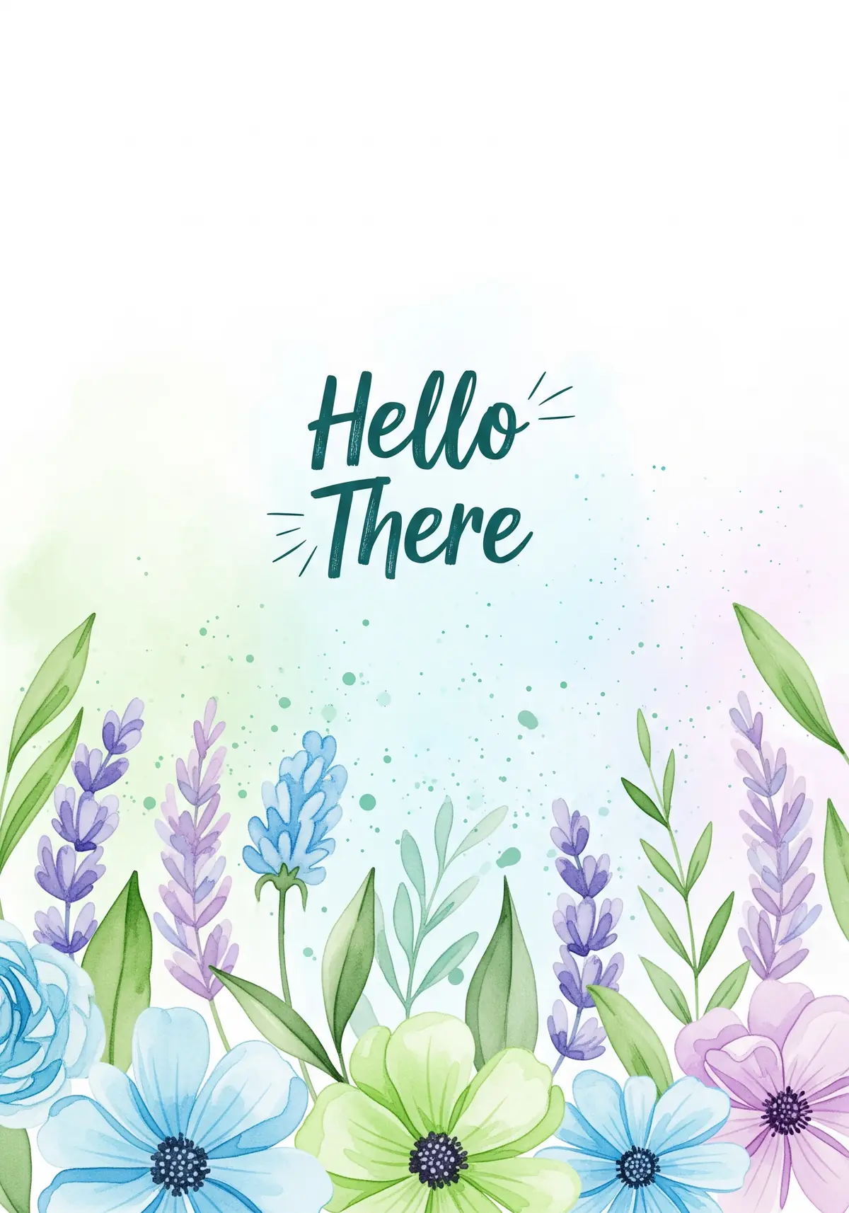 Rustic earthen texture greeting card with a watercolor artistic design, resembling ceramic pottery, for a heartfelt and organic feel.