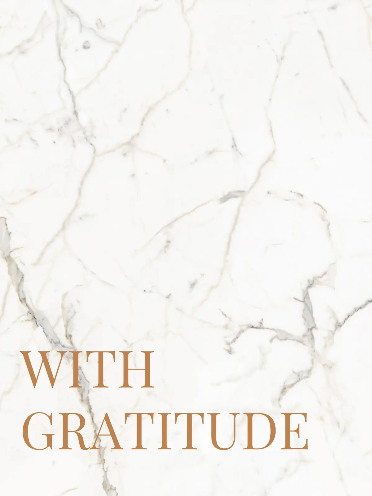 Elegant work anniversary card featuring a subtle marble stone texture background, watercolor artistic style, and sophisticated typography.