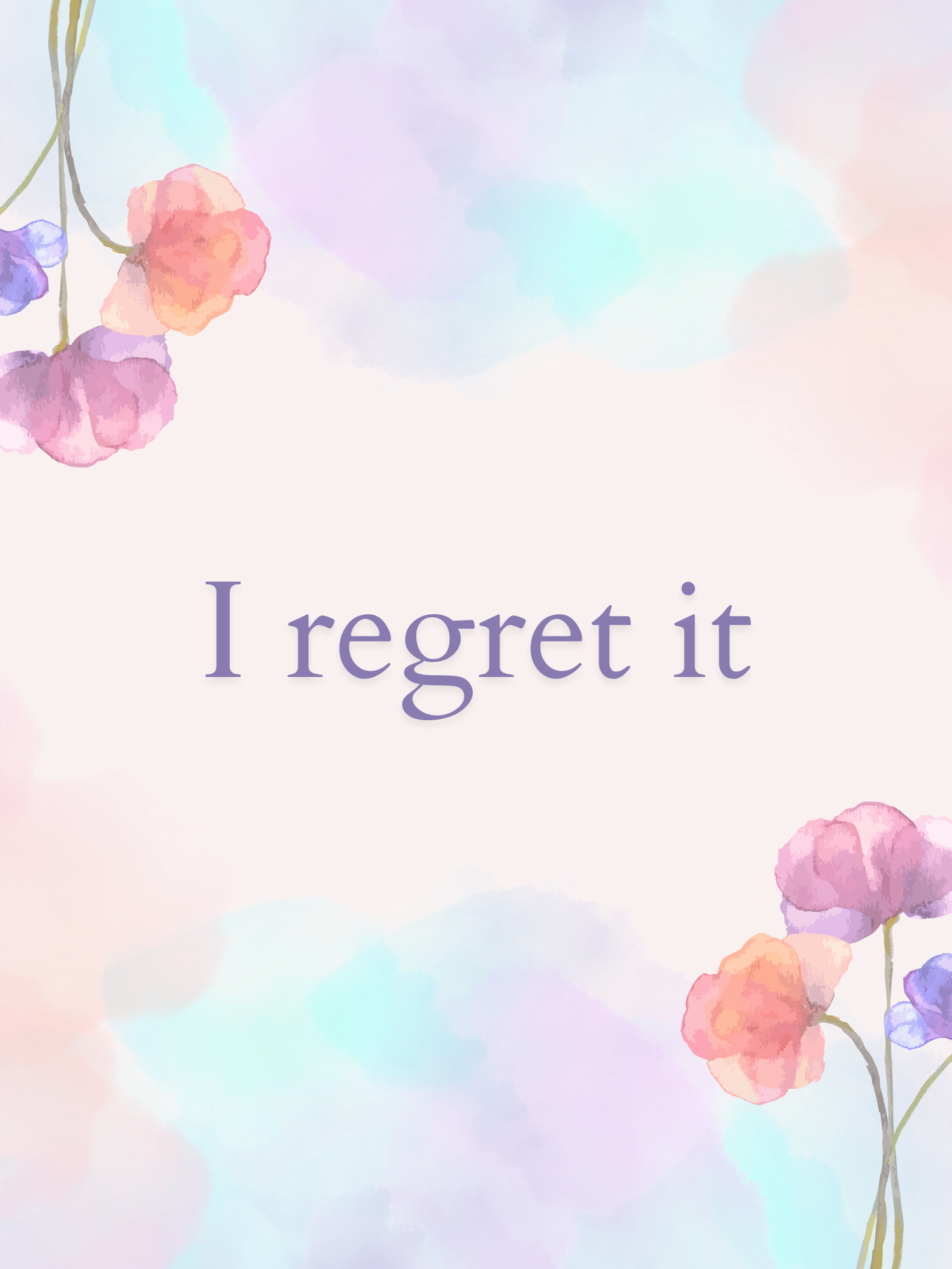 Corner Watercolor Apology