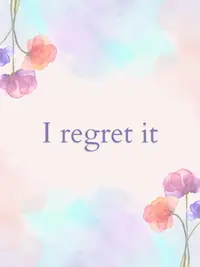 Free Apology Card - Elegant Watercolor Design