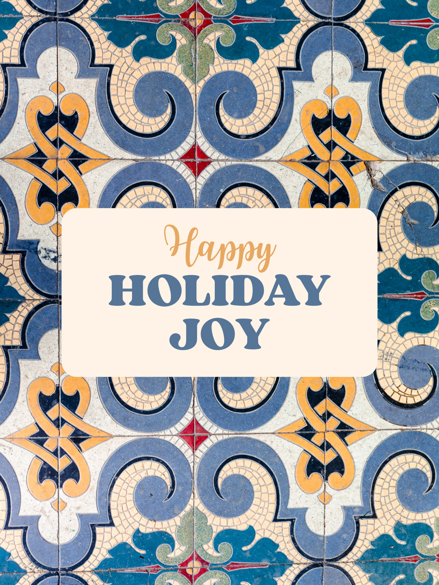 Mediterranean Holiday Mosaic