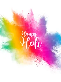 Free Holi Card - Elegant Watercolor Wishes Online