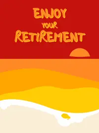 Free Retirement Card - Sunset Wishes Online