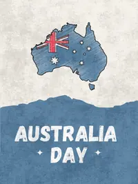 Free Australia Day Card - Aussie Spirit