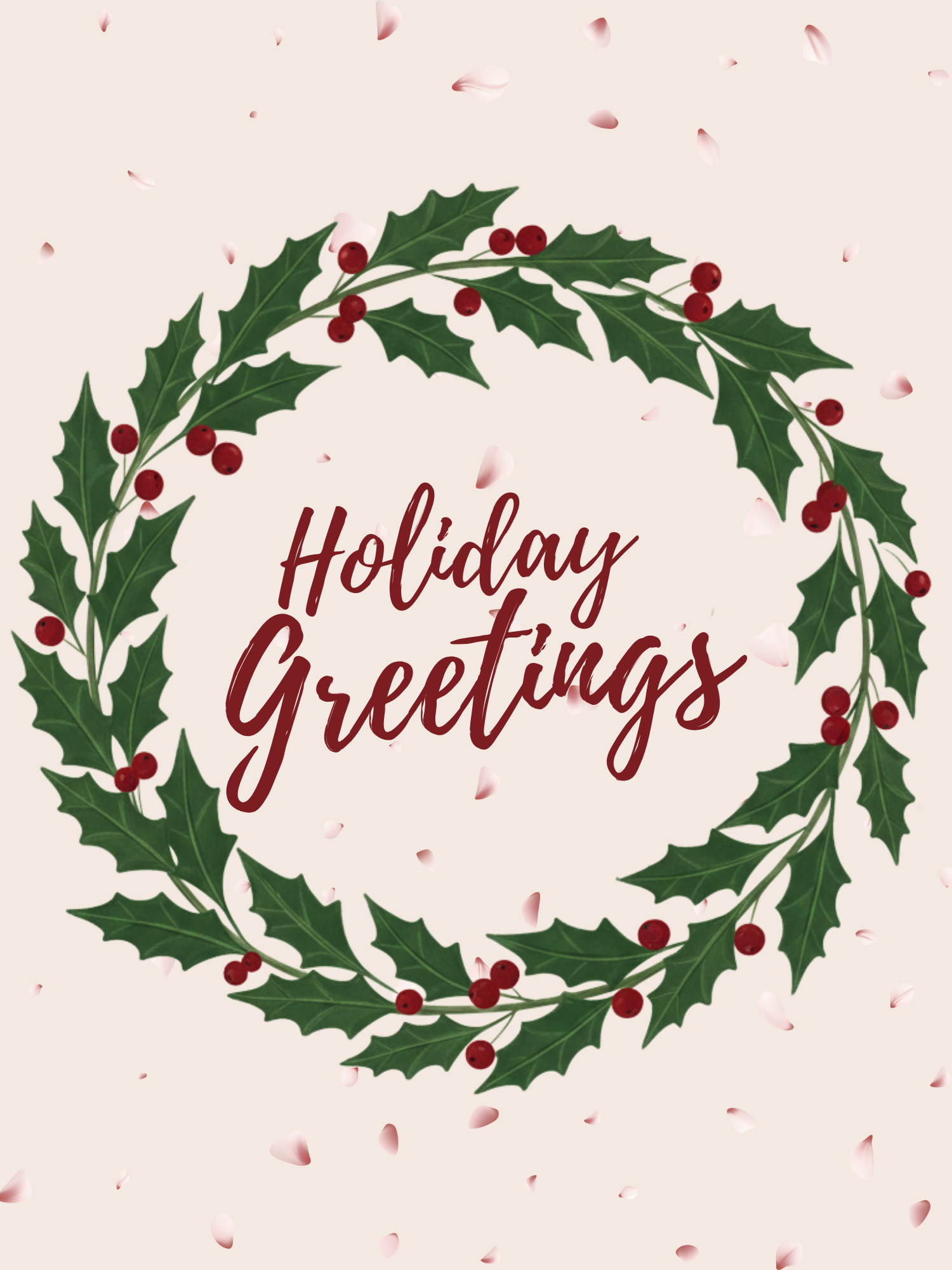 Scripted Holiday Wishes