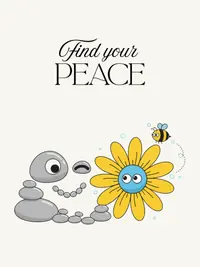 Free Farewell Card - Zen Garden Goodbye