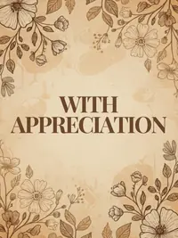Free Work Anniversary Card - Earthy Floral Design