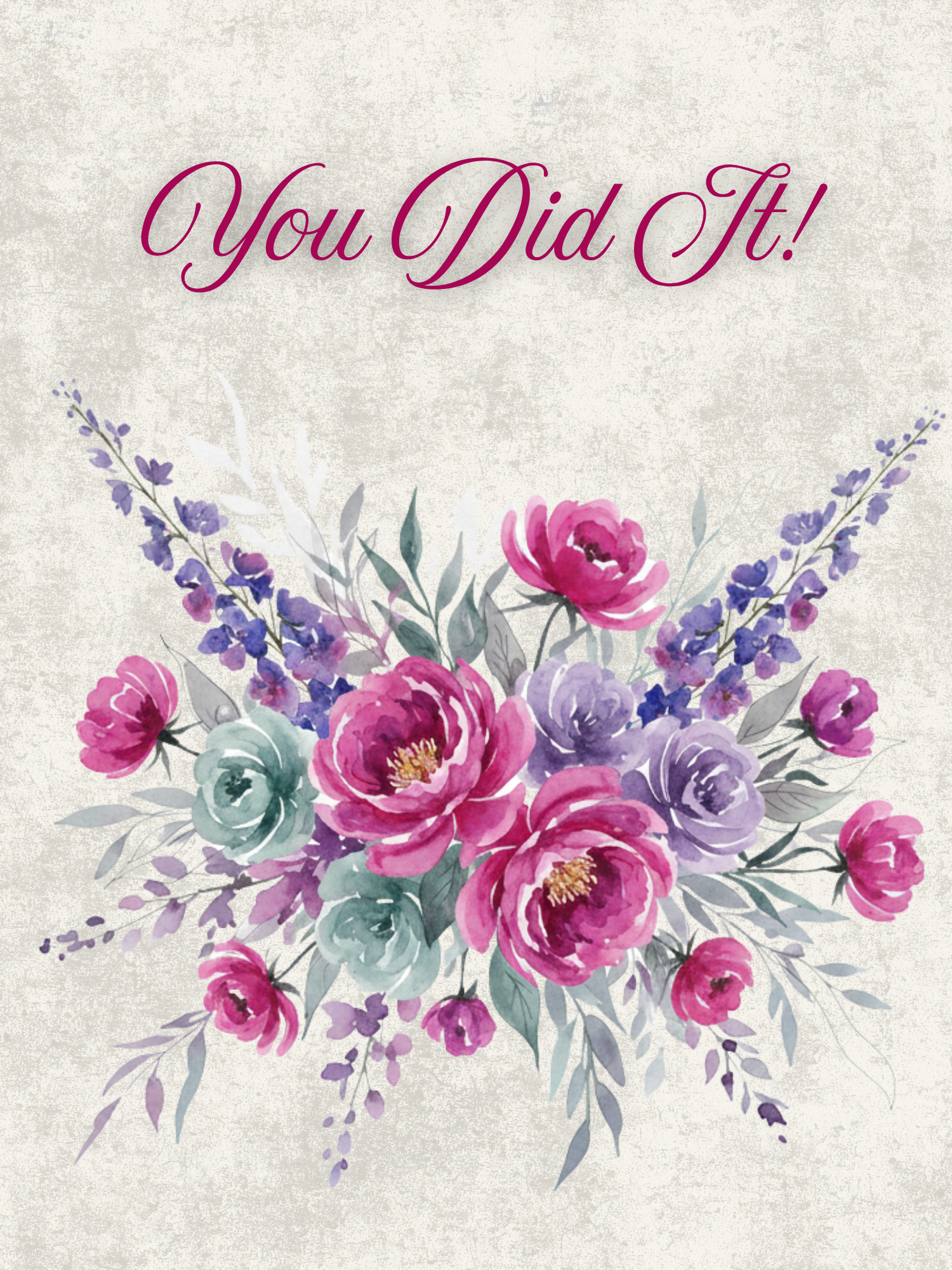 Bold Congrats Bouquet