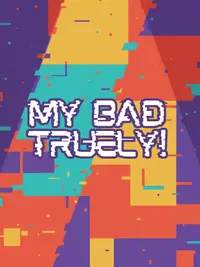 Free Apology Card - Say Sorry with Glitch Art