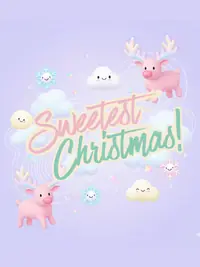 Free Christmas Card - Dreamy & Whimsical Greetings