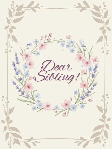 Dear Sibling