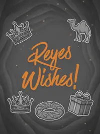 Free Dia De Reyes Card - Elegant Wishes Online