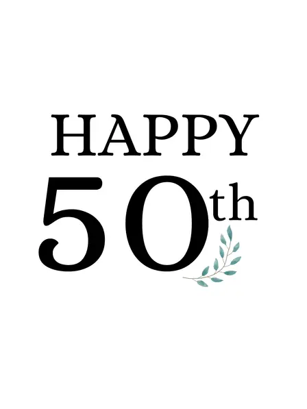 Happy 50th
