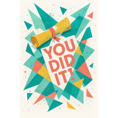 Free Graduation Card - Celebrate Unconventional Success!
