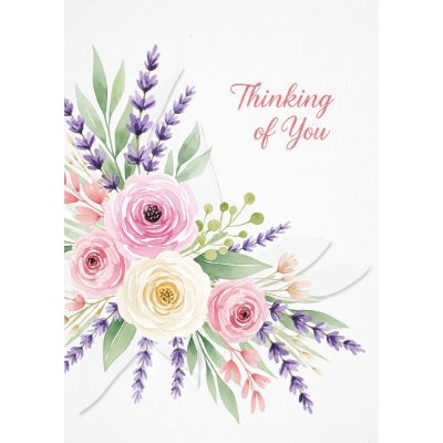 Free Sympathy eCard - Watercolor Floral Design