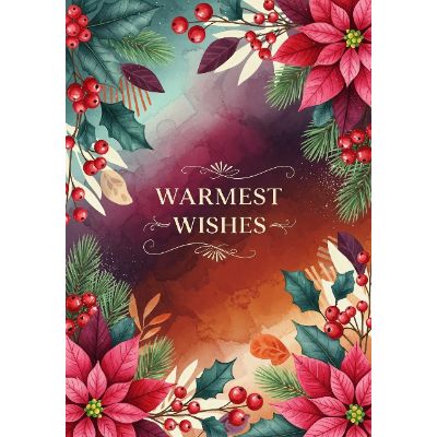 Free Christmas Card - Winter Floral Wishes Online