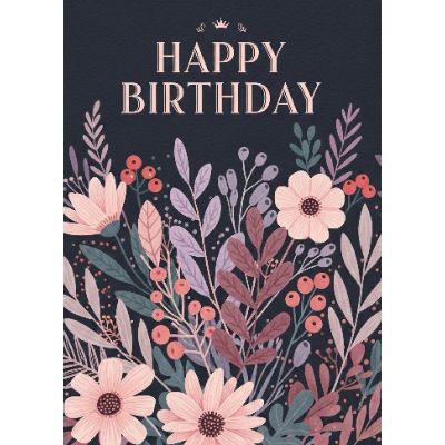 Free Birthday Card - Botanical Blooms Online