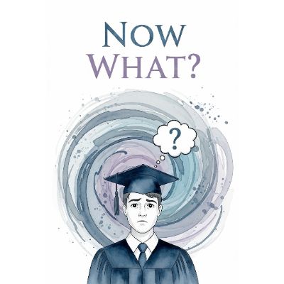 Free Graduation Card - Funny 'Now What?' Design