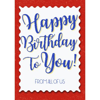Free Birthday Card: Retro Style & Fun Design!