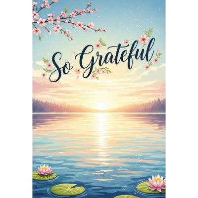 Free Thank You Card - Serene Lakeside Gratitude