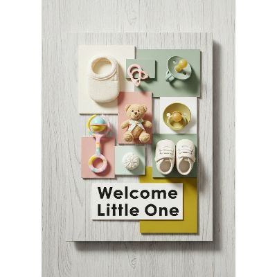 Free Baby Shower Card - Adorable Collage!