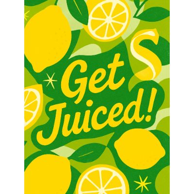 Free Get Well Card - Cheery Lemony Relief