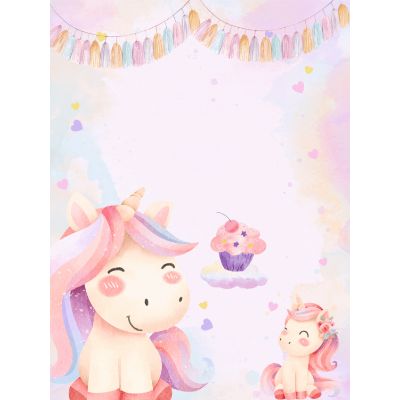 Free Unicorn Birthday Card - Magical & Fun!