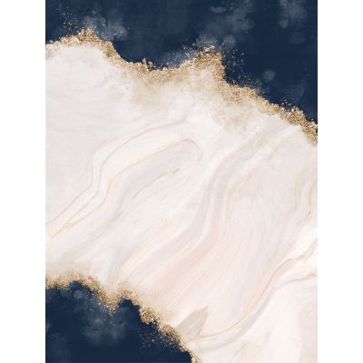 Free Thank You Card - Elegant Marble Design