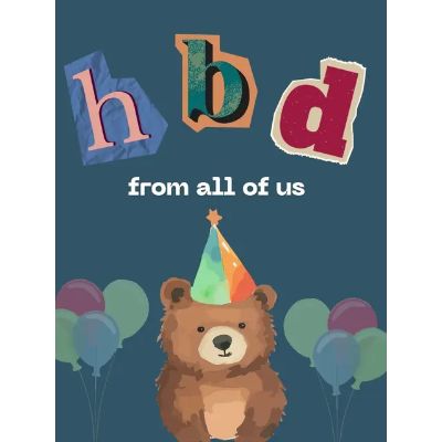 Free Cute Birthday Card - Send Online!