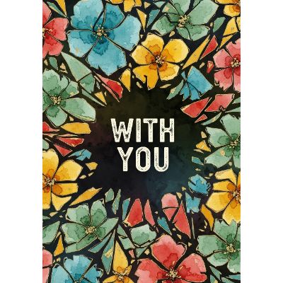 Free Sympathy Card - Watercolor Floral Hope