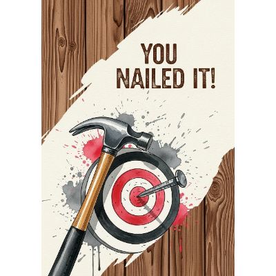 Free Congratulations Card - Nailed It! Send Online