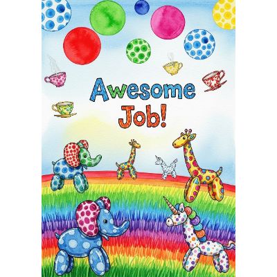 Free Congratulations Card - Surreal Balloon Parade