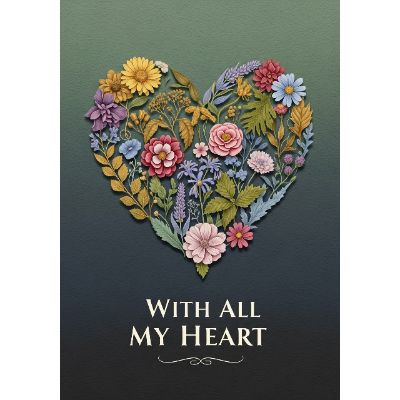 Free Love Card - Botanical Heart Bloom Online
