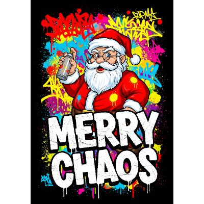 Free Christmas Card - Rebellious Holiday Fun!