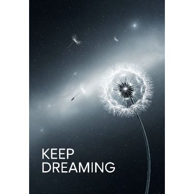 Free Inspirational Card - Cosmic Minimalism