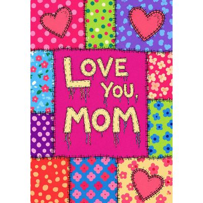 Free Mother's Day Card - Quilted Love for Mom