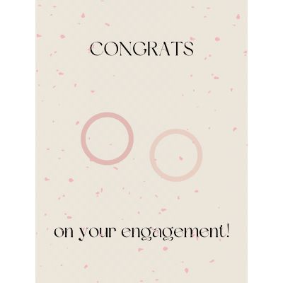 Free Engagement Card - Celebrate Their Love!