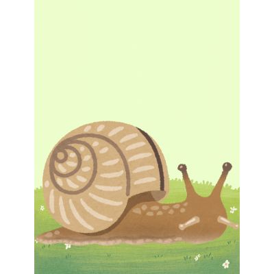 Free Snail Motivation Card - Send Some Encouragement!