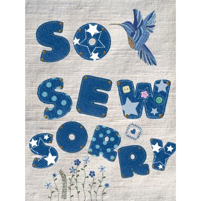 Free Sorry Card - Patchwork Apology & Send Online!