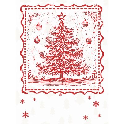 Free Christmas Card - Vintage Holiday Cheer!