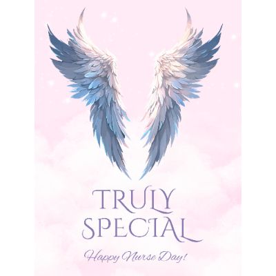 Free Nurses Day Card - Angelic Care & Appreciation