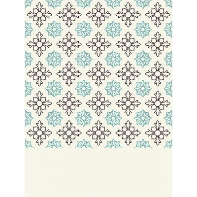 Free Thinking of You Card - Monospace Floral Design