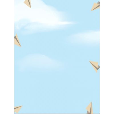 Free Farewell Card - Paper Airplanes Take Flight!