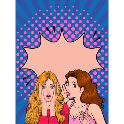 Free Friendship Card - Bold Pop Art Design!