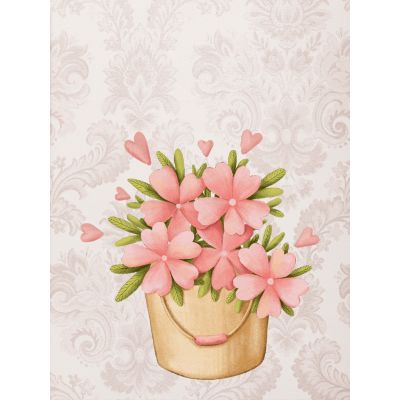 Free Mother's Day Card - Vintage Floral Design!